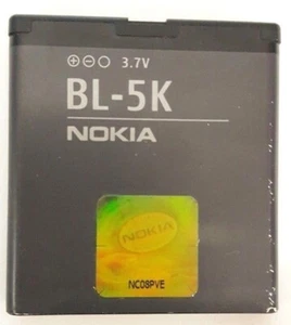 Bateria BL-5K 1200mAh do Nokia Astound C7-00 701 N85 N86 8MP Oro X7 - Zdjęcie 1 z 12