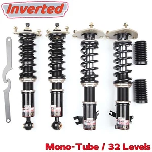 Coilovers Kit Inverted Shocks For 97-01 Mitsubishi Mirage 32 Level Adj. Springs - Picture 1 of 6