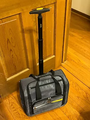 Bolsa de cabina Lucas™ para equipaje debajo del asiento con ruedas 16" ~ LEER Foto 1 de 4