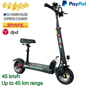 10" MONOPATTINO ELETTRICO ADULTI L10 45KM 800W 13Ah E CON CHIAVE PER AVVIAMENTO - Foto 1 di 15