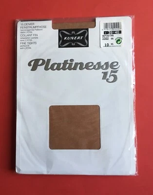 TOP Nylonstrumpfhose KUNERT Platinesse 15, SEPIA/795, I 38-40, TOP Selten - Bild 1 von 4