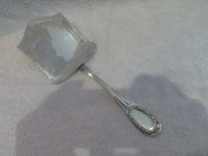 Gorgeous 1900 french 950 silver asparagus server Tetard Frères Louis XVI st - Picture 1 of 12