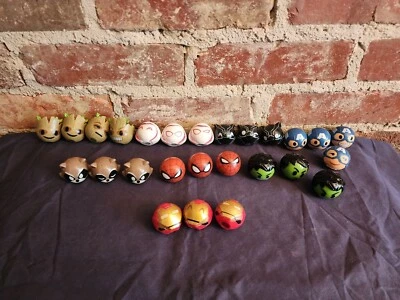 Lote Funko Mymoji: UNIVERSO MARVEL Surtido Hulk, Spider-Man, Iron Man, Groot Foto 1 de 4