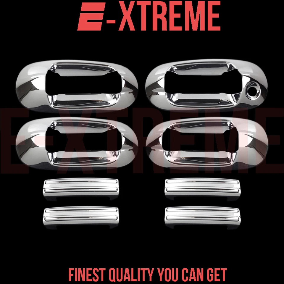 PARA FORD EXPEDITION 03-10 11 12 13 14 15 16 17 CROMO 4 PUERTAS MANIJA CUBIERTA SIN PAQUETE Foto 1 de 1