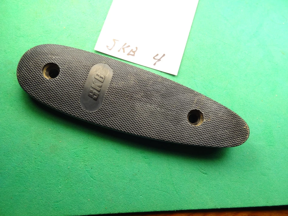 Пластиковая изогнутая накладка на приклад дробовика SKB 1,49 дюйма x 4,91 дюйма #SKB4 - Изображение 1 из 4