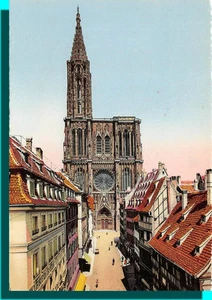 Cpsm - Estrasburgo La Catedral Y la Calle Mercière - Picture 1 of 2