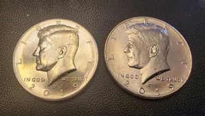 Satz 2019 P&D Kennedy Half Dollars, zirkuliert NIFC - Bild 1 von 2