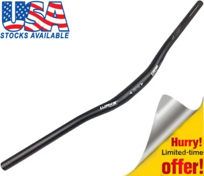 Manillar de bicicleta de montaña extra largo 31,8 mm aleación de aluminio manillar de bicicleta MTB Foto 1 de 4