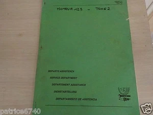 MANUEL REPARATION PHOTOCOPIE APRILIA MOTEUR 125 ROTAX TOME 2 - Picture 1 of 1
