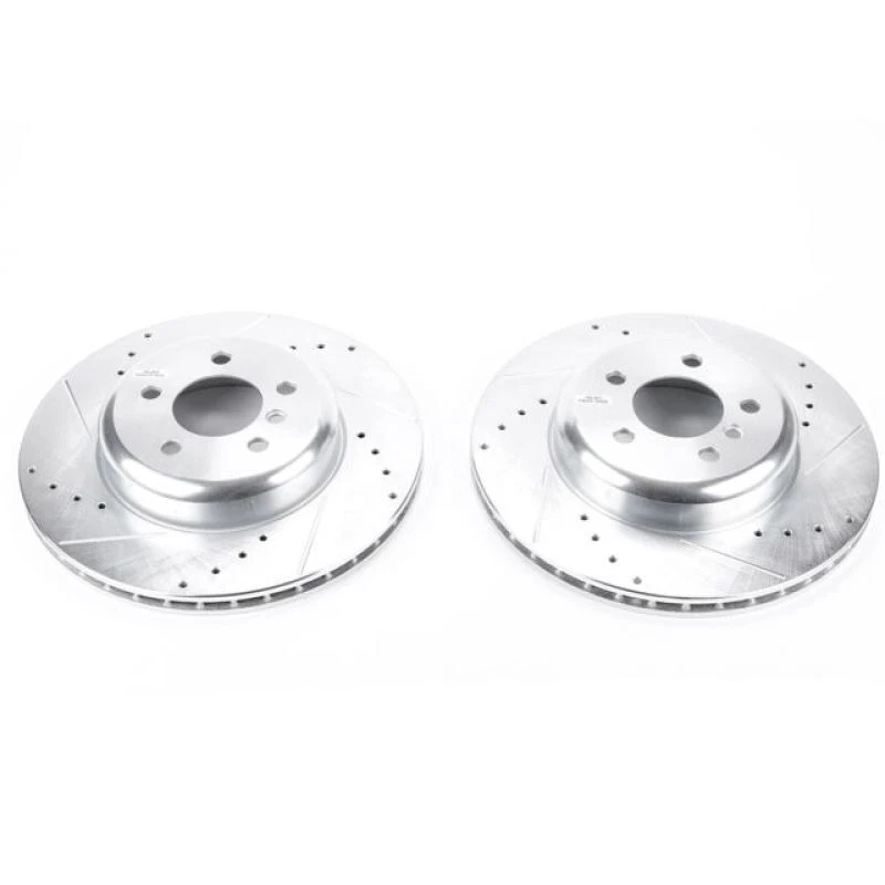 Par de rotores Power Stop para BMW 320i xDrive Evolution traseros 16-18 Foto 1 de 2