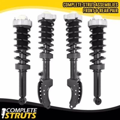 Front & Rear Suspension Strut Coil Spring Kit for 2003-2010 Porsche Cayenne AWD Foto 1 de 4