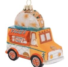 Taco Food Truck Glass Ornament Sur La Table Mexican Food Burrito New Years Party