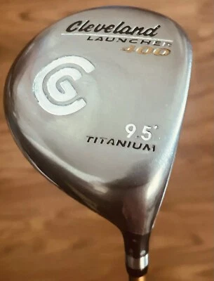 Golf Cleveland Launcher Gold 400 9.5°Driver Titanium RH Graphite 55* R Flex - Image 1 of 4