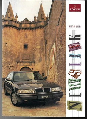 Rover Newslink Magazine No3 Winter 1991-1992 UK Market Brochure 800 400 Montego - Image 1 of 2
