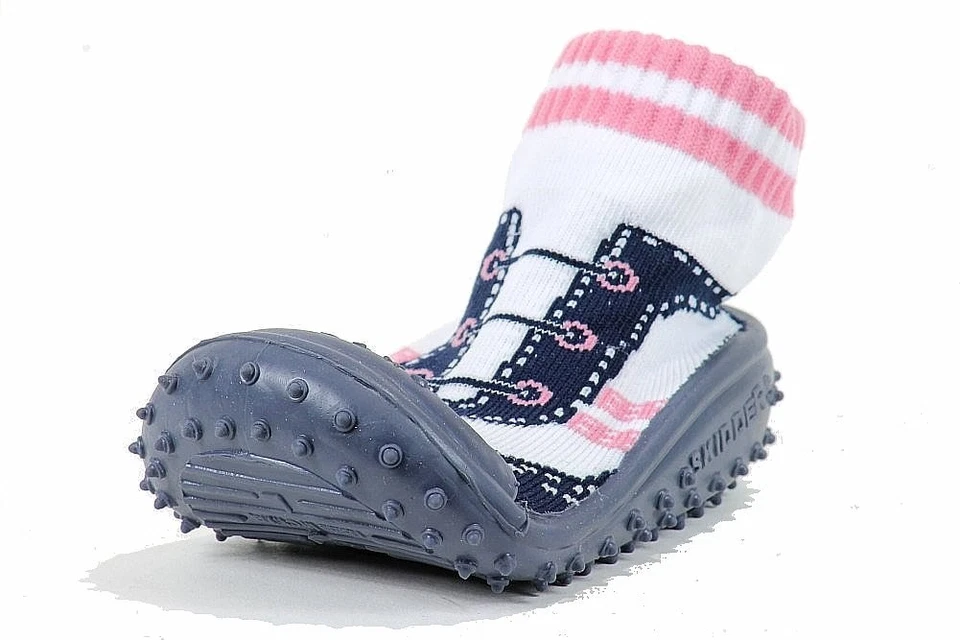 Skidders младенца ясельного возраста девочки кроссовки Sport синий/розовый туфли Sz: 8 (24 месяцев) - Изображение 1 из 4