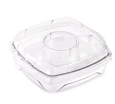 Pampered Chef SMALL SQUARE COOL & SERVE 2613 NEW Fruit Veggie Tray NIB - Image 1 of 4