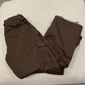 686 Snowboarding Men's SMARTY 3-in-1 Cargo Brown Fleece Lining BOA Ski Pants L - Picture 1 of 17