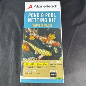 AlpineReach 14 x 14 Feet Koi Pond Netting Kit - Picture 1 of 3