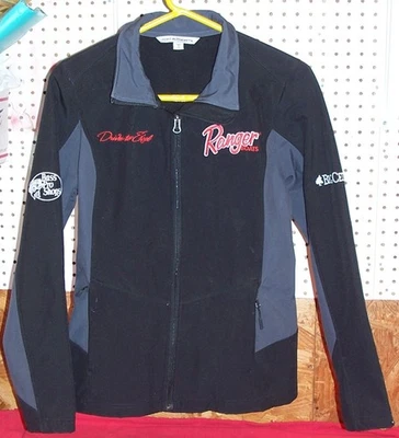 Mujer Talla Pequeña Ranger Boats Abrigo Negro Chaqueta Lubina Gato Pesca Barco S Foto 1 de 4