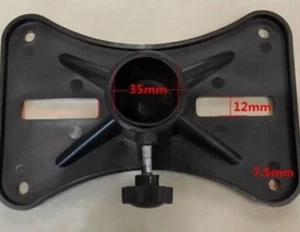 1Pcs Universal 35mm Plastic Mounting Tripod Pole DJ/PA Speaker Adapter Brackets - Picture 1 of 1
