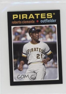 2013 Topps Update 1971 Topps Minis Roberto Clemente #TM-42 HOF - Image 1 of 2