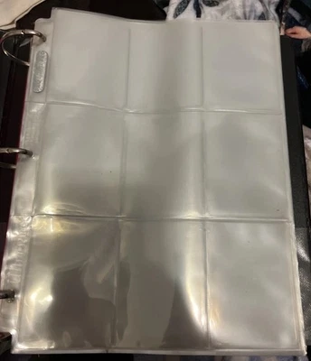 Ultra Pro: Páginas de carpeta de platino de 9 bolsillos PARA tarjetas deportivas hechas en EE. UU. 30 quilates Foto 1 de 4