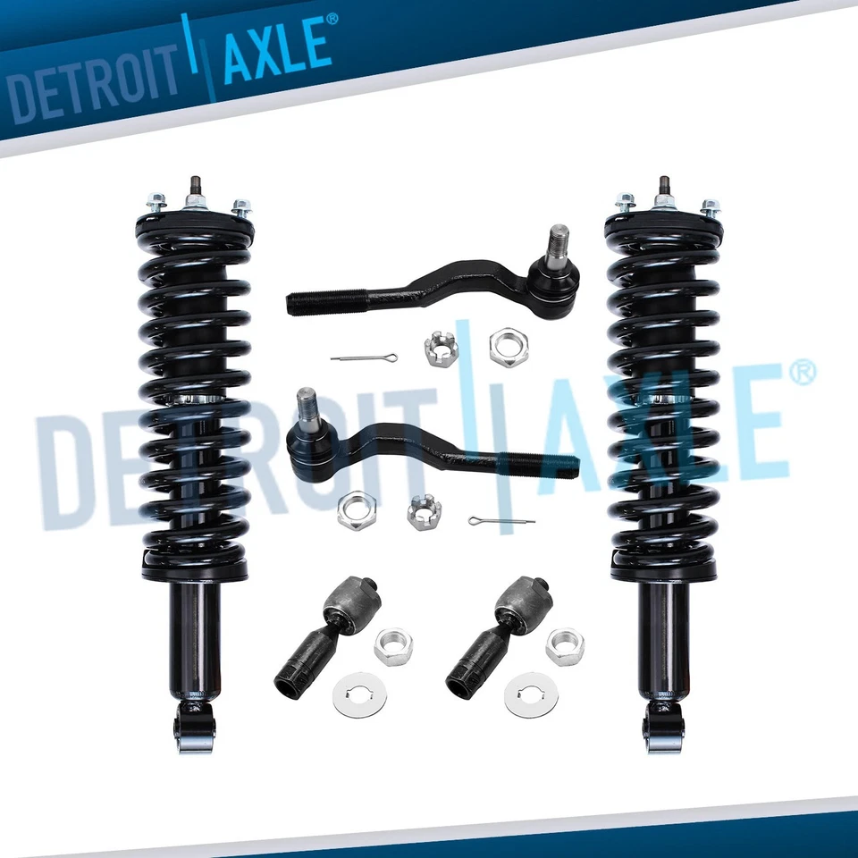 Front Struts with Coil Spring Tie Rods Assembly for 1995 - 2004 Toyota Tacoma - Изображение 1 из 4