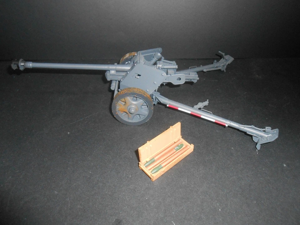 Ultimate Soldier 1:18 Вторая мировая война Немецкий Пакет 40 Артиллерия С Ящиком для Боеприпасов BBI Dragon - Изображение 1 из 4