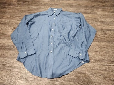 Eagle Shirtmaker For The Regiment Blue Vintage Mens Button Down No Size See... - Image 1 of 4