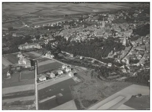 ZZ-1314/ Warburg Foto Luftbild 18 x 13 cm ca. 1938 - Picture 1 of 2