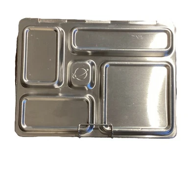 Lancheira PlanetBox Rover aço inoxidável 5 compartimentos ecologicamente correta Bento Box - Imagem 1 de 4