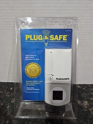 PLUG & SAFE (Activates lights or radio when doors/windows are touched) NEW - Image 1 of 2