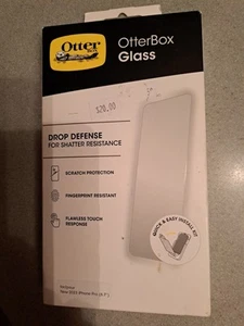 OtterBox Glass Screen Drop Defense Protector for Apple iPhone 15 Pro Max - Picture 1 of 2