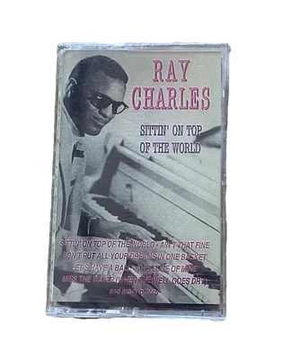 NEW RAY CHARLES - Sitting On Top Of The World SEALED Vintage Cassette Tape BLUES - Image 1 of 4