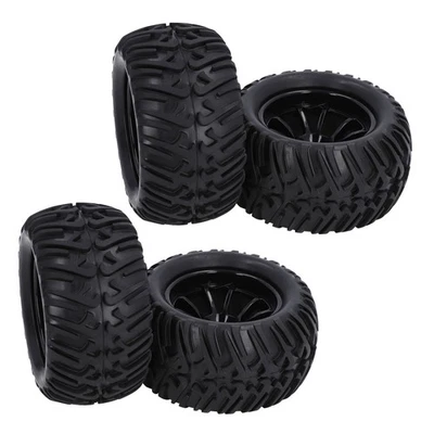 4 Stück 12 Mm Sechskant 1/10 RC Truck Und Reifen Für Axial Für Hsp Für DON - Bild 1 von 4