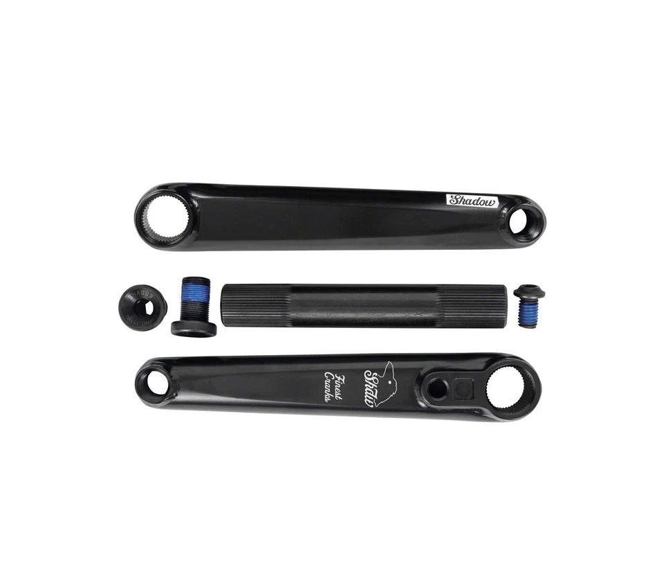 Pedivela The Shadow Conspiracy Finest - 160mm - Preta - BMX - 4130 cromada - Imagem 1 de 1