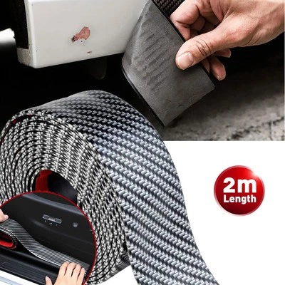 2M Universal Carbono Fibra Frontal Parachoques Tira Labial Divisor Alerón Falda Lateral EE. UU. Foto 1 de 4