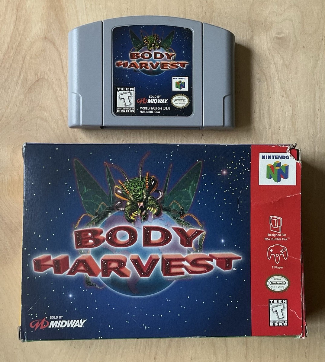Body Harvest 【中古美品・N64北米版】 Body Harvest 【中古美品・N64北米版】 Amazon.com: Body