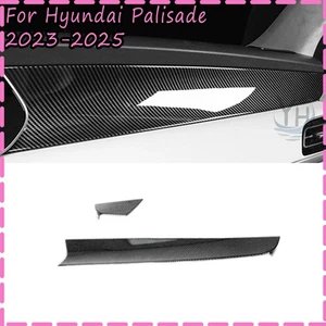 For Hyundai Palisade 2023-2025 Carbon Fiber Central Console Dashboard Strip Trim - Bild 1 von 4