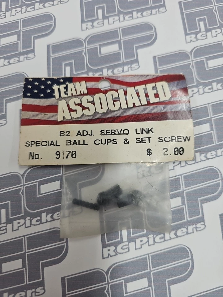 Team Associated Adjustable Servo Steering Link Set 9170 (M9) - Image 1 of 1