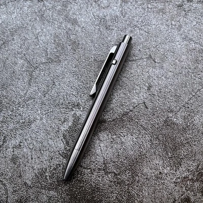 EDC Titanium Alloy Signature Pen Ballpoint with Writing Multi-functiona Pen Gift - Image 1 of 4