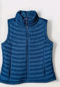 Tommy Hilfiger Sport Puffer Chaleco Abrigo Acolchado Talla Grande Azul - Imagen 1 de 9