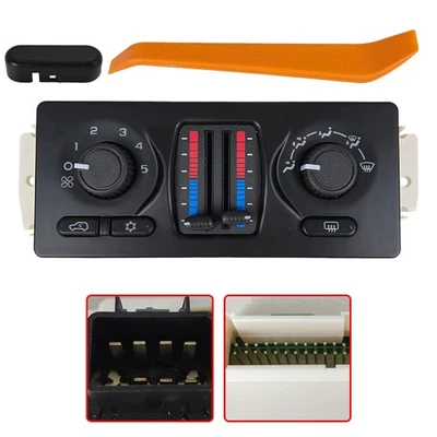 New Climate Control Module for Chevy GMC Cadillac w/ Manual AC 599-210XD - Image 1 of 4