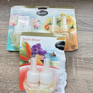 LOTE de recambios de enchufe universal Renuzit puesta de sol, lluvia, brisa - Imagen 1 de 5