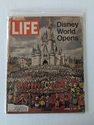 Life Magazine Oct 15, 1971 Opening of Disney World Special Issue  Foto 1 de 4