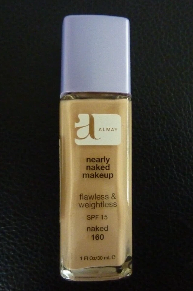 Almay Nearly Naked Liquid Makeup/Foundation - NAKED #160- New/Read Description - Image 1 of 1
