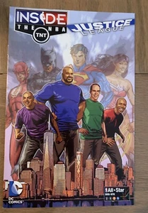 NBA ALL STAR GAME COMIC BOOK JUSTICE LEAGUE DC COMICS TNT BROOKLYN NYC SGA - Picture 1 of 4