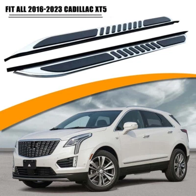 2 piezas aptas para Cadillac XT5 2016 2017-2023 estribo lateral puerta barra Nerf Foto 1 de 4