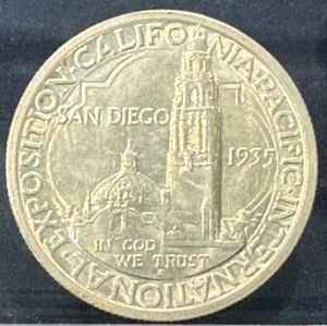 1935-S San Diego Commemorative Uncirculated | 70.132 Mintage | Free Shipping - Bild 1 von 3