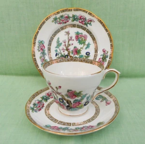 Duchess bone china "Indian Tree" tea trio - tea cup, saucer & round side plate - Picture 1 of 5